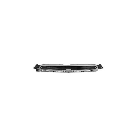 GEARED2GOLF Upper Grille Assembly with Molding for 2015 Chevrolet Cruze Exc LTZ Capa, Matte Black & Chrome GE1841814